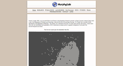 Desktop Screenshot of murphylab.com