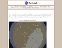 Tablet Screenshot of murphylab.com